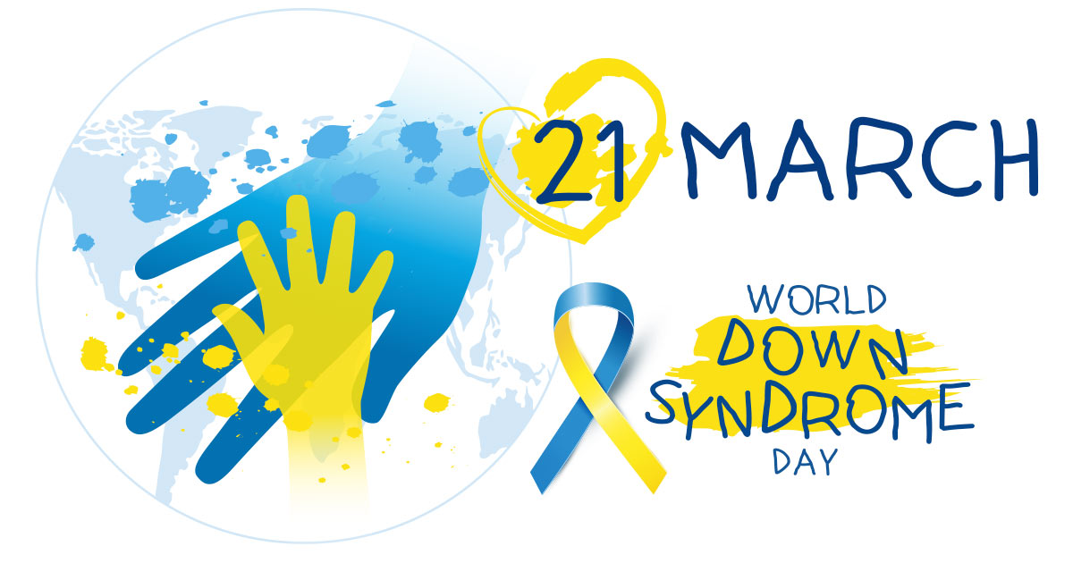 World Down Syndrome Day is commemorated on 21 March. The primary objective is to create awareness in the world for down syndrome.